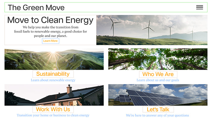 Clean Energy Website